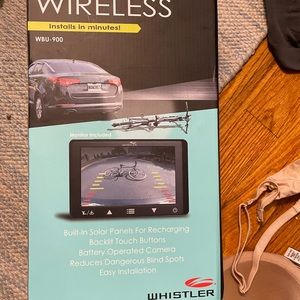 Whistler wireless backup camera